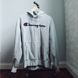 Champion Hoodie with Classic Embroidered Logo